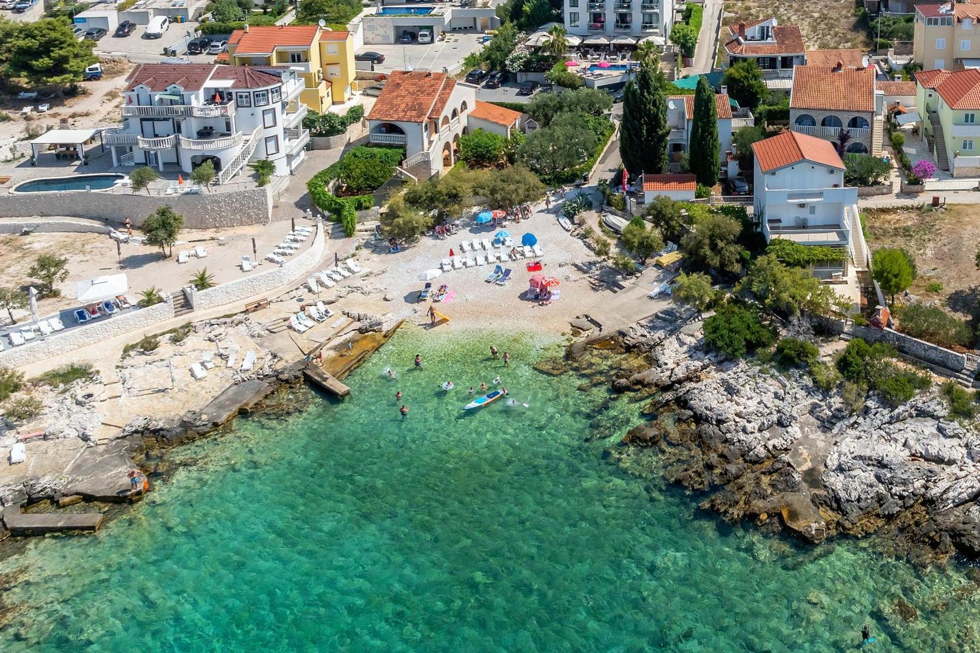 Seaside Apartments With A Swimming Pool Zecevo Rtic, Rogoznica - 8366 Exterior photo